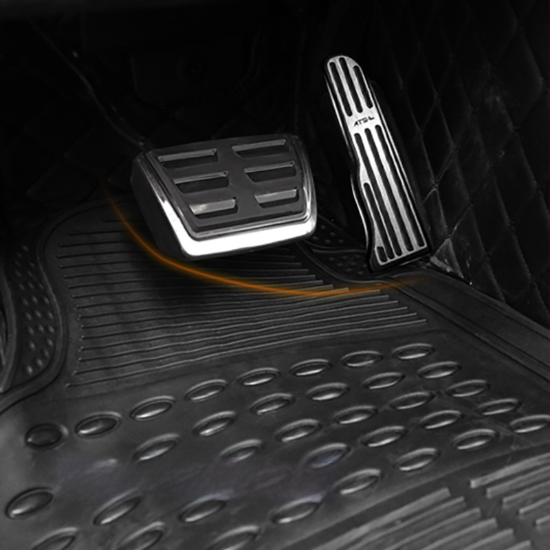 Universalus automobilio kilimėlis, atsparus vandeniui, neslystantis, PVC sustorintas, 4 dalių komplektas, tinkantis keturiems metų laikams, TPE