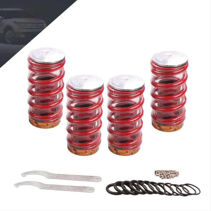 Automobilio modifikavimo dalys, amortizatoriaus susuktos dantytos spyruoklės, tinkančios „Honda Civic 1988-2000“ amortizatoriui