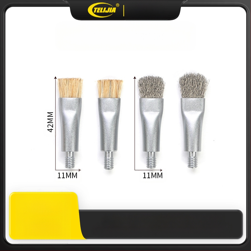 Четка за втвърдяване на ремонт на мобилни телефони, четка за почистване на дънни платки, телена четка, четка за почистване на интегрални схеми, четка за почистване на печатни платки