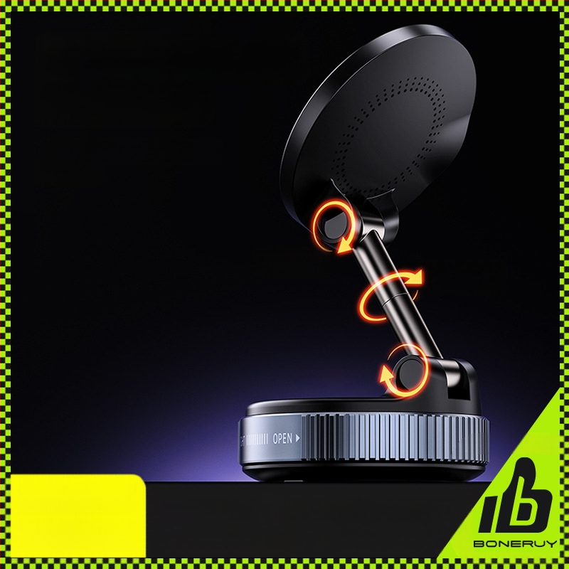 Boneruy automašīnas lādētāja bezvadu uzlādes kronšteins vakuuma adsorbcijas galda kronšteins biroja navigācijas automašīnas kronšteins