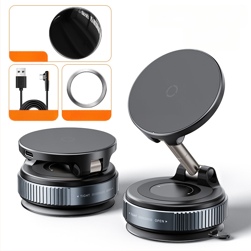 Boneruy automašīnas lādētāja bezvadu uzlādes kronšteins vakuuma adsorbcijas galda kronšteins biroja navigācijas automašīnas kronšteins