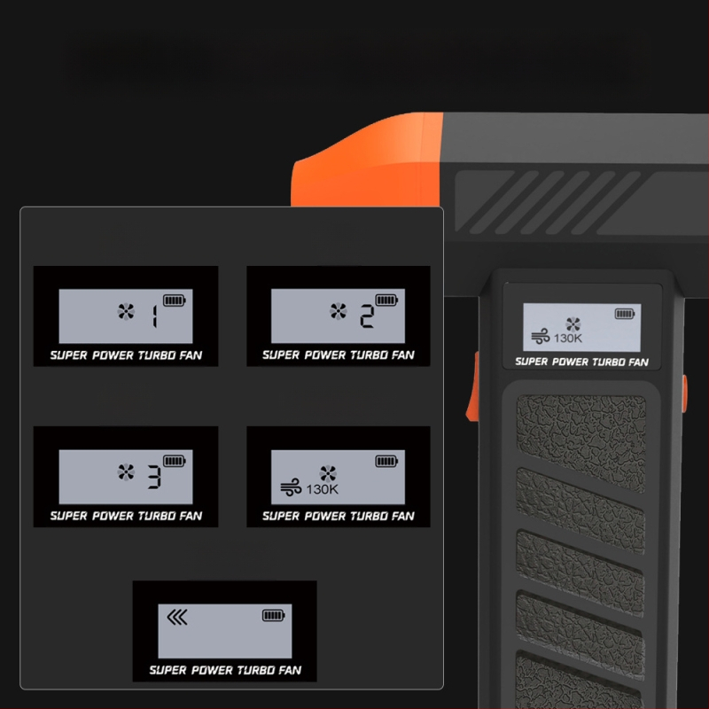 Naujas tarpvalstybinis produktas, 130000 apsisukimų super vėjo greičio turboventiliatorius, nešiojamas lauko bešepetis variklis, rankinis smurto ventiliatorius