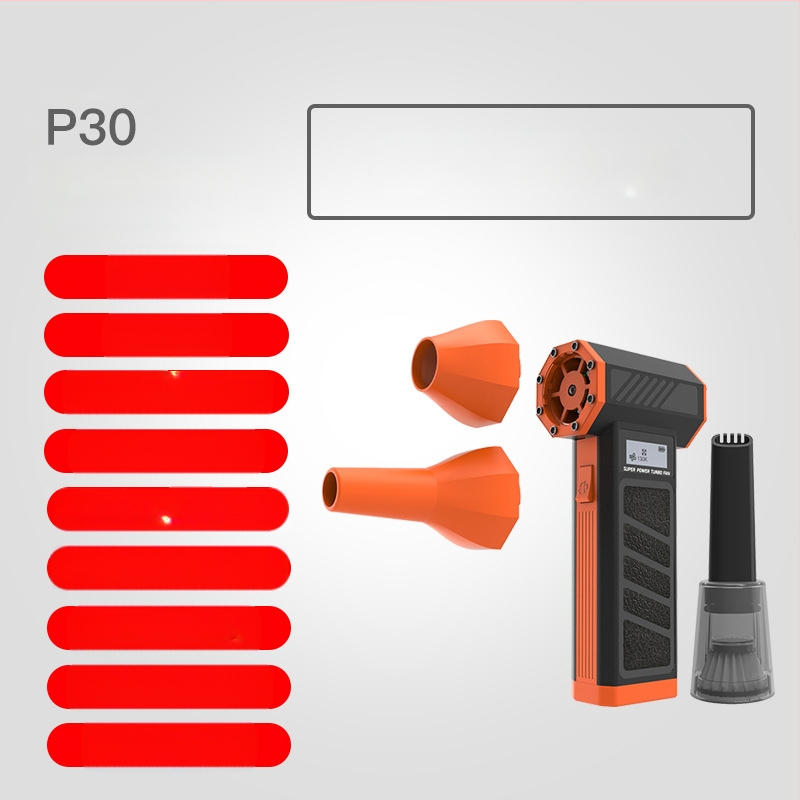 Naujas tarpvalstybinis produktas, 130000 apsisukimų super vėjo greičio turboventiliatorius, nešiojamas lauko bešepetis variklis, rankinis smurto ventiliatorius