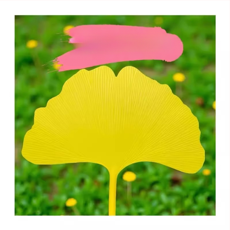 Ventiliatorius, patvarus ir gražus plastikinis ventiliatorius vasarą, būtinas studentams vasarą, meniško stiliaus apvalus ventiliatorius, ginkmedžio lapų ventiliatorius, gaivus