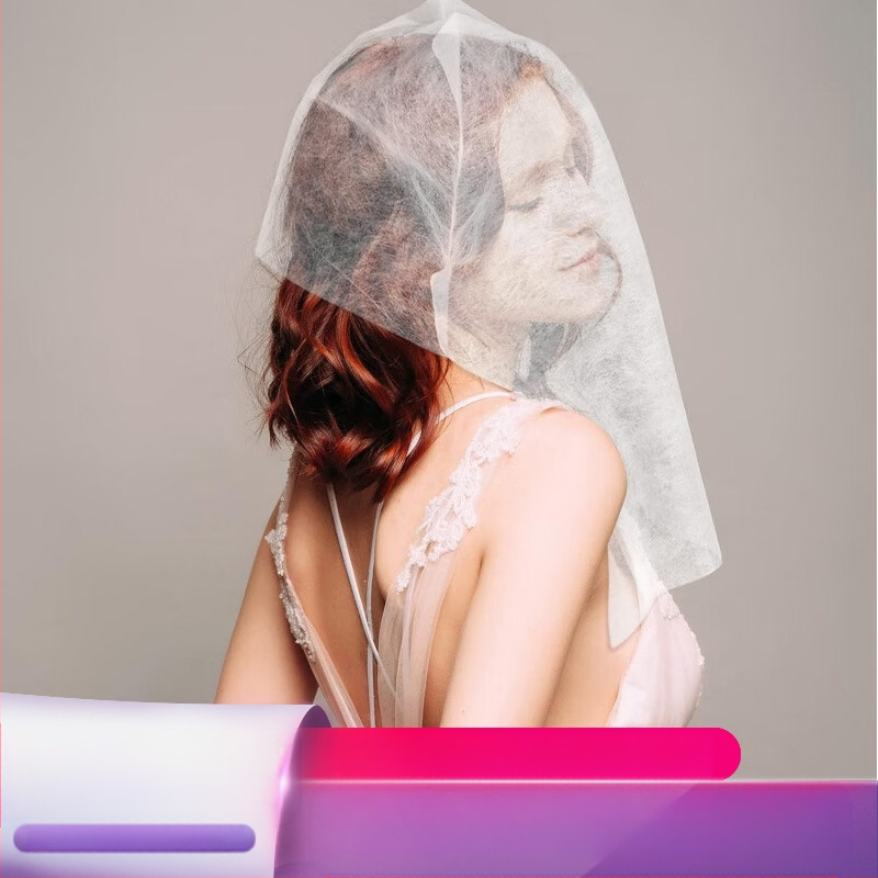 [100 listova] Maska za garderobu za jednokratnu upotrebu od netkanog materijala za trgovinu odjećom, prozračna maska, navlaka za ručnik