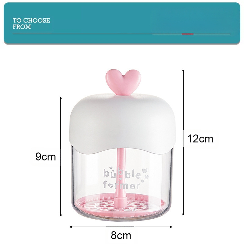 Устройство за пяна за почистване на лице, специален шампоан за душ гел, прозрачен, любовен, устройство за пяна, трансгранична фабрика на едро