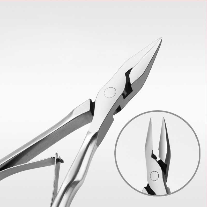 Replės erelio-snapo formos su banguota rankena, nerūdijančio plieno replės plokščiu snapu nagų grioveliams, replės erelio-snapo formos, odelių žnyplės, replės grąžtams šalinti, manikiūro rinkinys