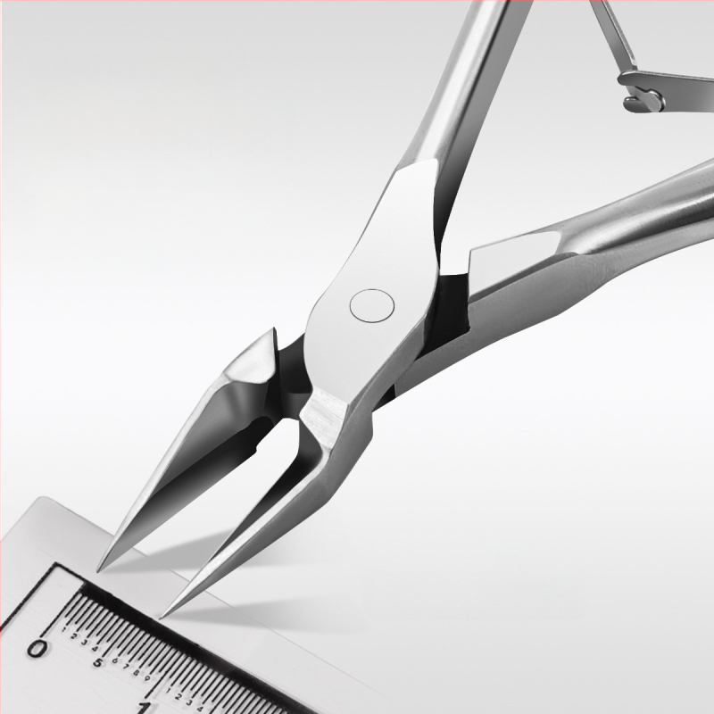 Replės erelio-snapo formos su banguota rankena, nerūdijančio plieno replės plokščiu snapu nagų grioveliams, replės erelio-snapo formos, odelių žnyplės, replės grąžtams šalinti, manikiūro rinkinys