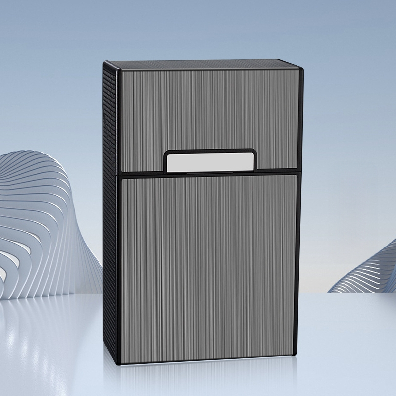 Cigarečių dėžutė, 20 vnt., atspari slėgiui ir drėgmei, kūrybinga nauja lazerinio graviravimo reklama, vyriškos dovanos, didelės talpos gamyklos didmeninė prekyba