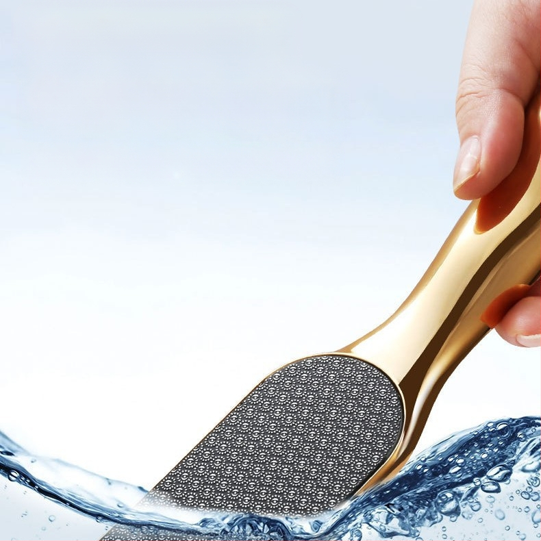 Pėdų šlifavimo įrankis, populiari ilgakotė nano stiklo pėdų dildė negyvai odai ir nuospaudoms šalinti, pedikiūro ir pėdų šveitimo artefaktai sandėlyje