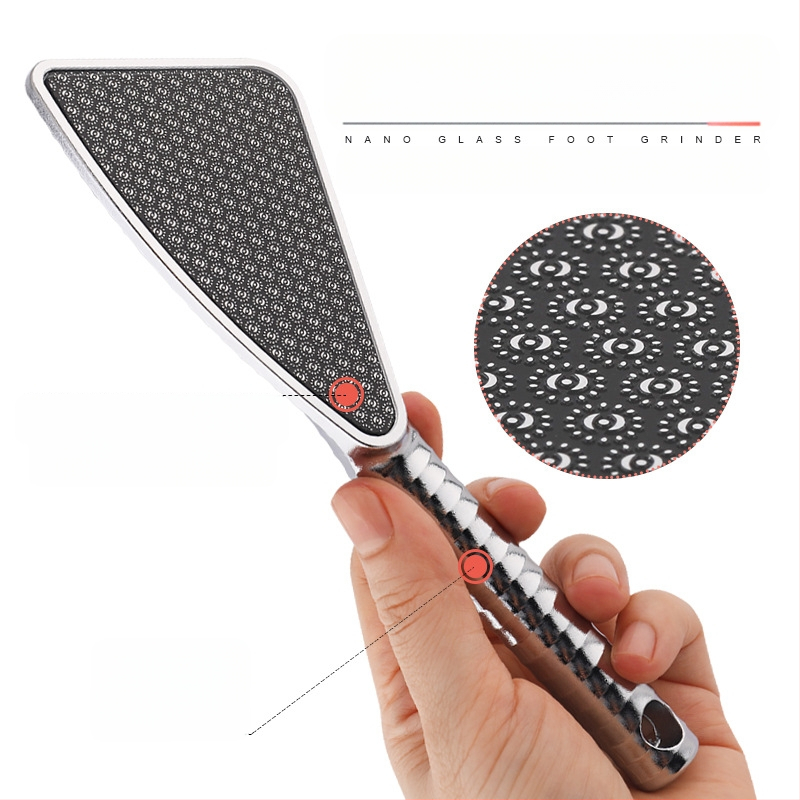 Pārnēsājams ar stikla pēdas dēli papēža berzēšanas pēdas akmenim, kājiņam, kājiņam, pedikīram