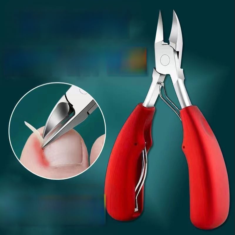 Erelio snapo formos replės negyvai odai, speciali įstriža žiotelė įaugusiems nagams, storų nagų žirklės, pedikiūro peilis, spygliuotos odelės nagų kirpimo žirklutės