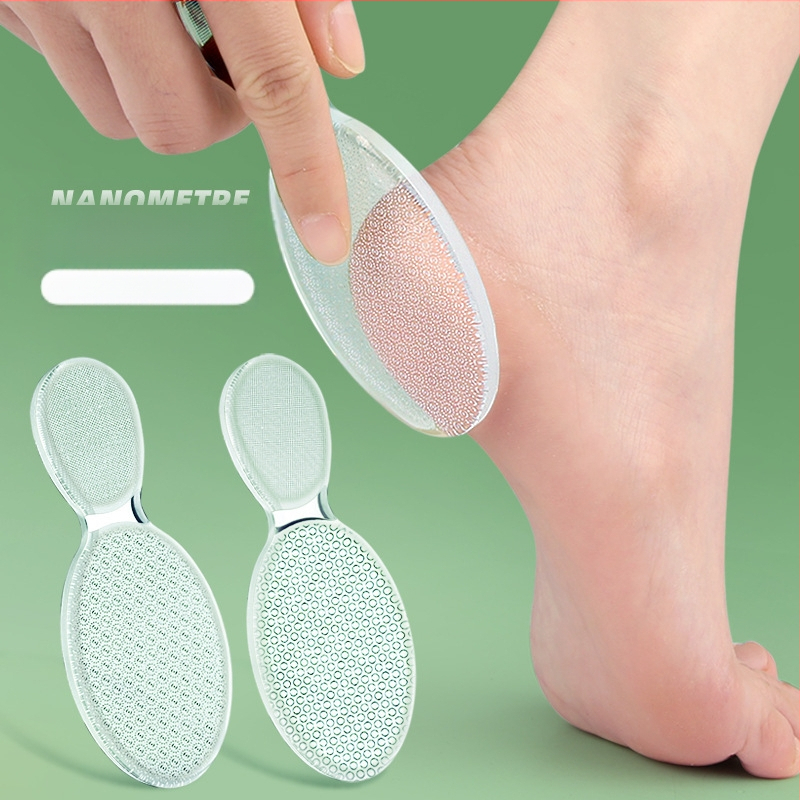 Tarpkraštinė nanostiklinė pėdų plokštelė Rankų ir pėdų priežiūra Nuospaudos Negyva oda Rageninė pėdų plokštelė Nagų manikiūras Nanoplėkšlė