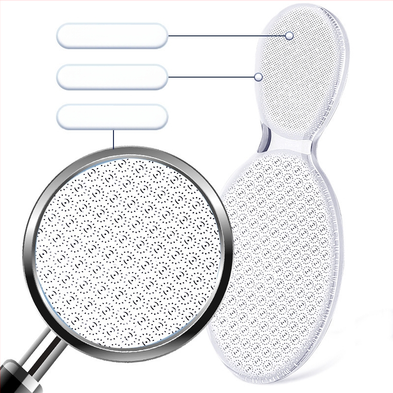 Tarpkraštinė nanostiklinė pėdų plokštelė Rankų ir pėdų priežiūra Nuospaudos Negyva oda Rageninė pėdų plokštelė Nagų manikiūras Nanoplėkšlė