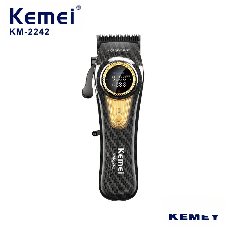 KEMEI KM-2242 elektriskā matu griezēja frizētavai, matu griezēja skūšanās matu griezēja