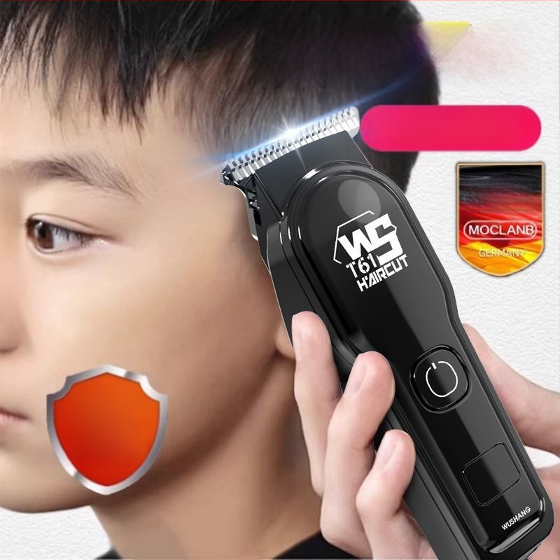 Vācu importētais matu griezējs Elektriskais griezējs Elektriskais skuveklis Pieaugušo mājas automātiskais matu griezējs