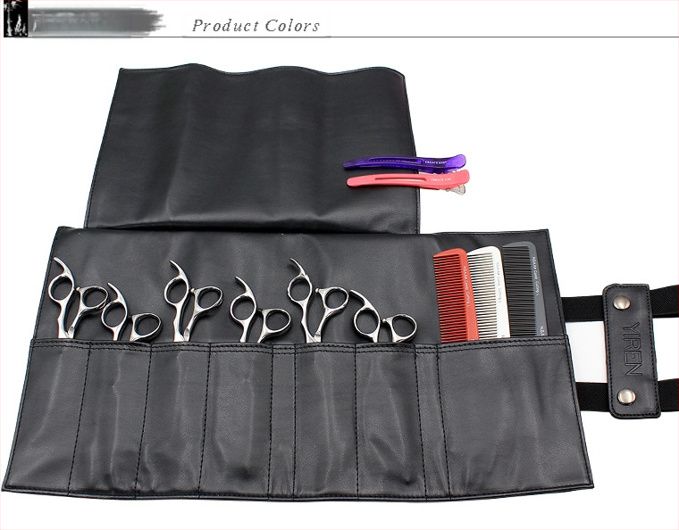 Tehase juuksurikomplekt Juuksuri kääride kott Hoiurullkott Lemmikloomade juuksuri sidurikott Kosmeetikakott