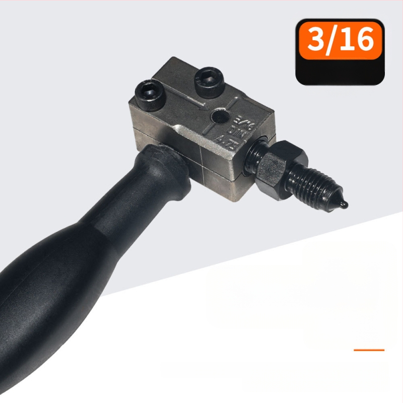 Инструмент за разширител на спирачни маркучи, маслена тръба, климатична тръба, разпробиване на гъбообразна глава, спирачна тръба, гъбообразна глава 4.75 мм, авторемонт