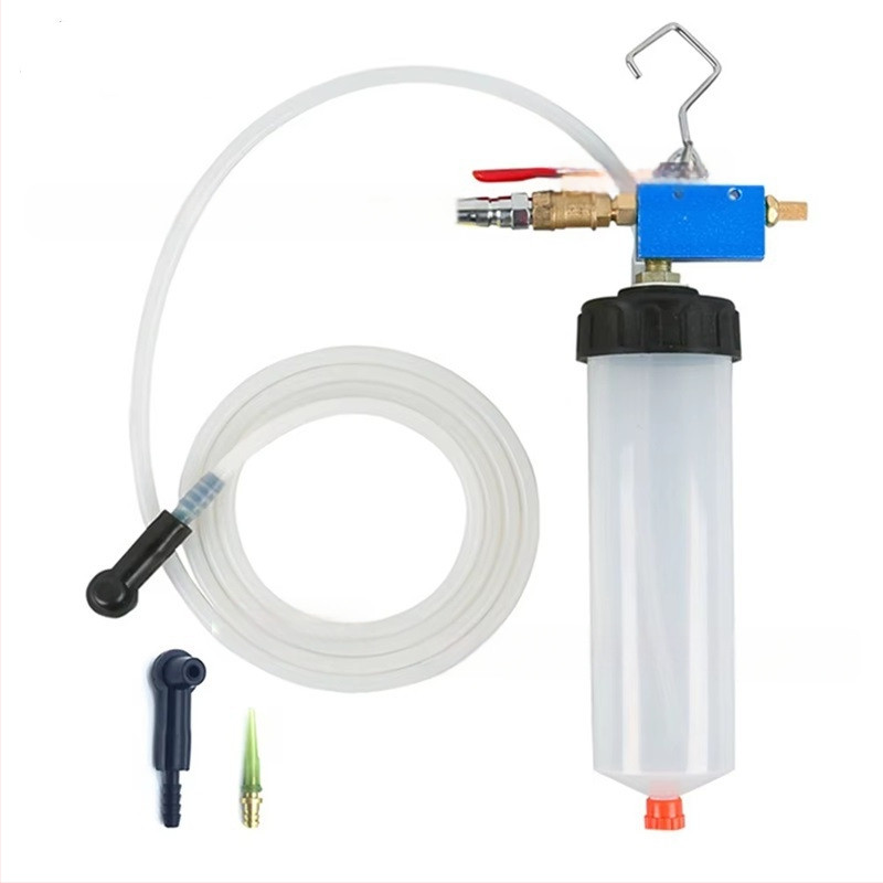 Automobiļa hidrauliskā bremžu šķidruma eļļas maiņas instruments, vispārējs automašīnas bremžu šķidruma maiņas instruments, eļļas novadītājs, gaisa apmaiņas noteka