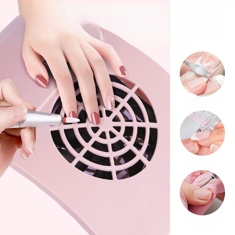 Naujas produktas 858-m5 nagų dailės dulkių siurblys gamyklos didmeninė prekyba mažas didelis siurbimo nagų dulkių stalinis nagų dulkių surinkėjas