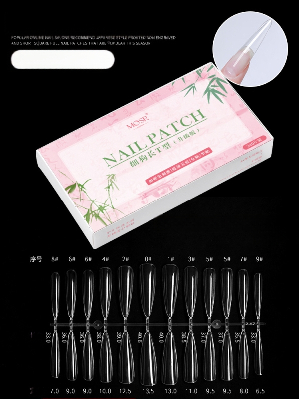 Nagų manikiūras, itin ilgi smailūs nagai, liekninantis įvaizdis, itin ploni, be pėdsakų nešiojami nagų priauginimai, nagų salonams skirti lopinėliai be graviravimo ir šlifavimo