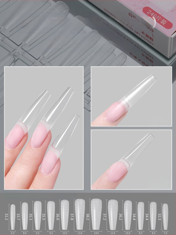 Nagų manikiūras, itin ilgi smailūs nagai, liekninantis įvaizdis, itin ploni, be pėdsakų nešiojami nagų priauginimai, nagų salonams skirti lopinėliai be graviravimo ir šlifavimo