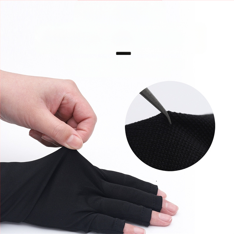 Nagu mākslas melni cimdi pret ultravioleto starojumu, pretapgaismojuma iedeguma fototerapijas mašīna, cepšanai melna cepšanas lampa, bloķējot rasas pirkstus, īpaši