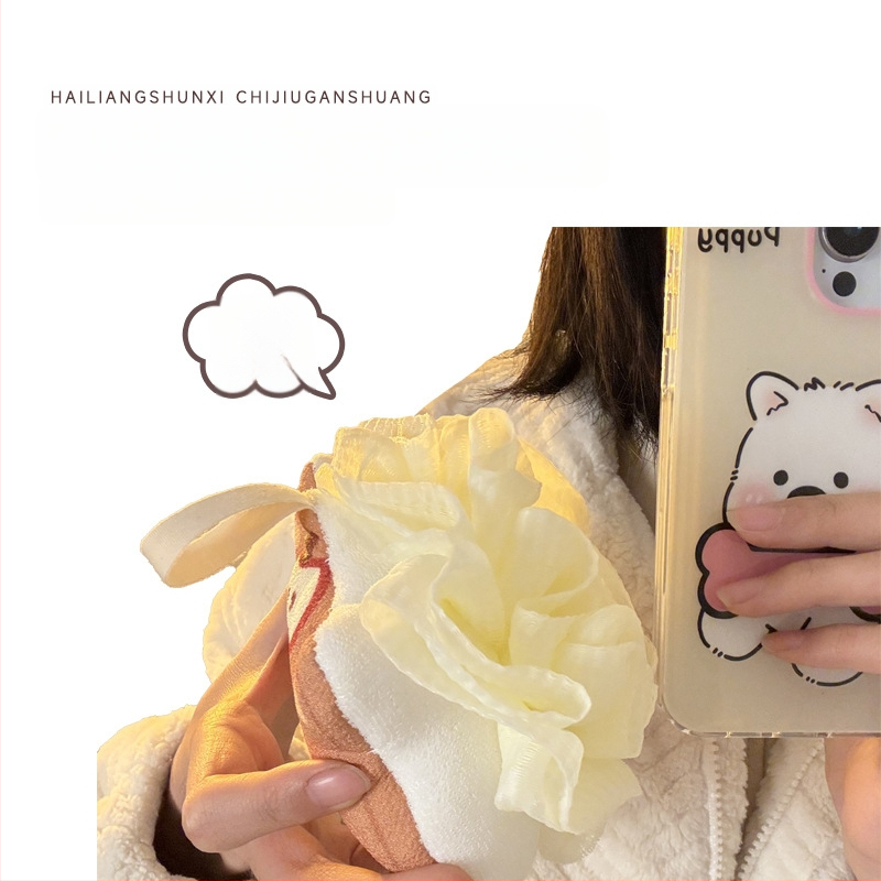 Dvipusis vonios rankšluostis, naujas stilius, specialus moterims, nugaros įtrynimo purvo artefaktas, dviejų viename buitinių vonios rankšluosčių didmeninė prekyba