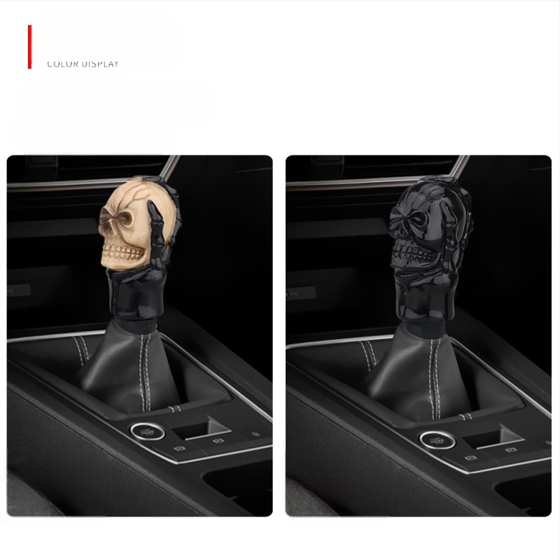 "Zahraničný obchod cezhraničný čierny ručný lebkový blok auto upravený prevodový stupeň živicová radiaca páka vlnová páka závesný blok univerzálny