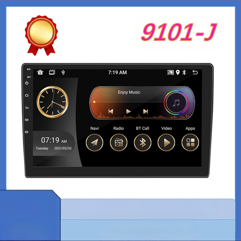 9/10 collu Android automašīnas GPS navigācija Bluetooth mobilā tālruņa savienojums automašīnas MP5 atskaņotājs Bezvadu CarPlay