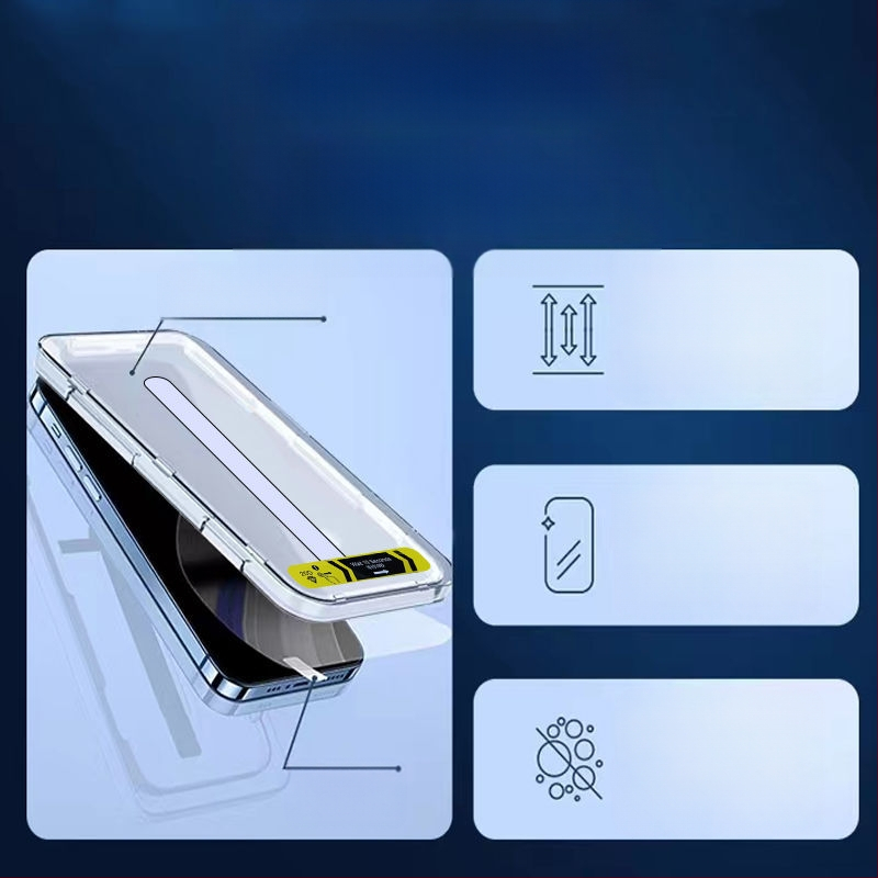 Samolepka na mobilný telefón Apple 14/13/12/11 s ochranou proti odtrhnutiu sekúnd, mini tvrdená fólia na celú obrazovku, profesionálna, Pro Max