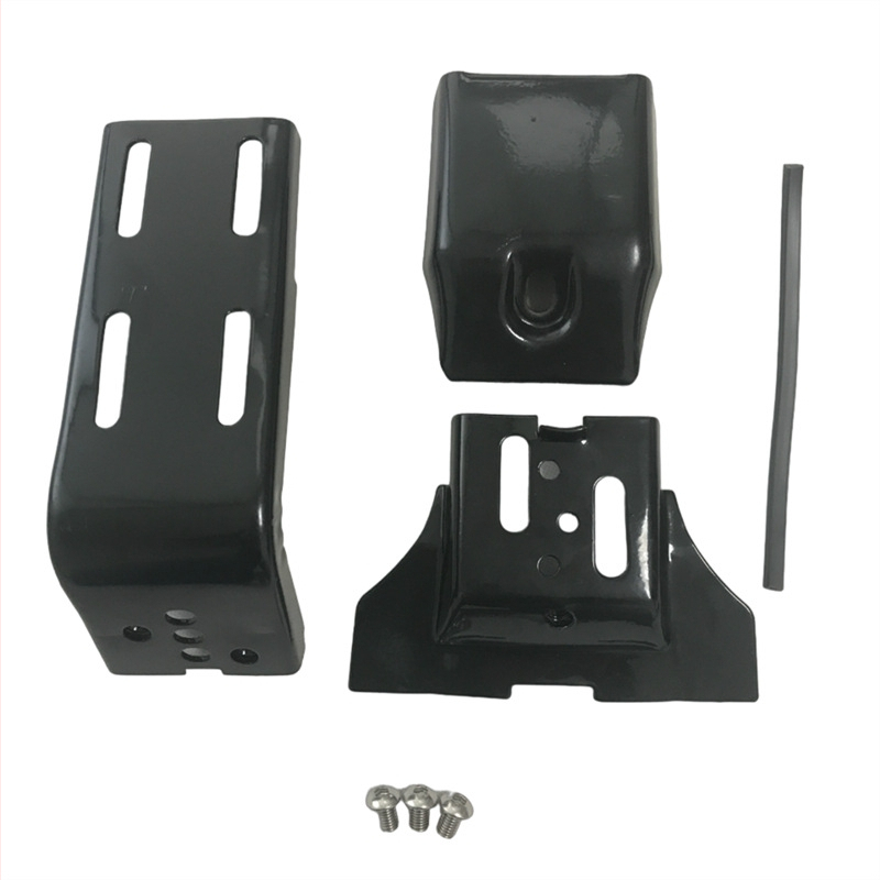 Sabiezināts augstais jumta kronšteins Bagāžas plaukta klipsis Kājas kronšteins Lietus rievas klipša stiprinājuma kronšteins Jumta bagāžas plaukta kronšteins