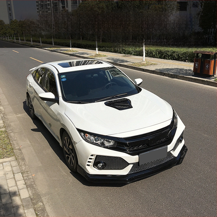 Sobib Civicu modifikatsiooni kapoti õhuava dekoratsiooniks TR mudeli õhuava kapoti õhuava dekoratsioonipasta