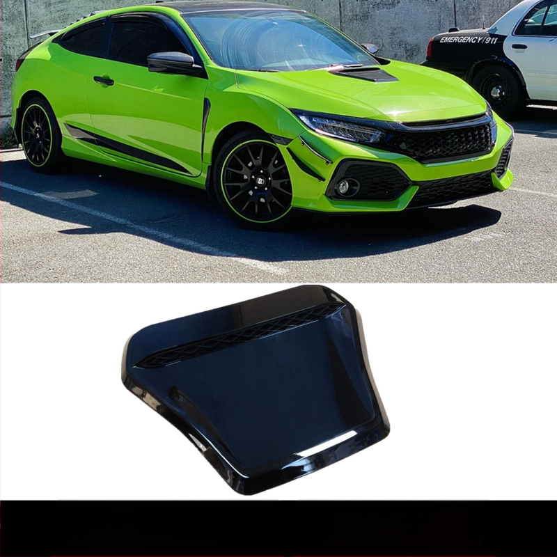 Sobib Civicu modifikatsiooni kapoti õhuava dekoratsiooniks TR mudeli õhuava kapoti õhuava dekoratsioonipasta