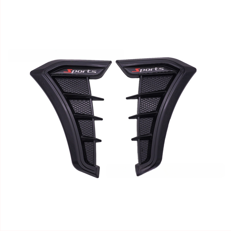 Симулация на акула, модификация на калника, залепваща се странична плоча на General Motors, страничен вентилационен отвор с черен карбонов мотив, декоративен калник