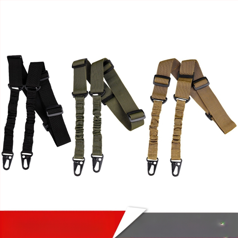 Трансграничен специален американски двуточков пистолетен въже, многофункционален ремък, тактически колан, въже за задачи, каишка за планинарство на открито