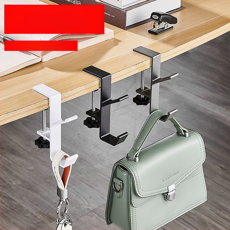 Didmeninė prekyba sandėlyje esančiais kuprinių kabliukais studentų stalams, šoniniai pakabinami krepšiai, be klijų, nuimami, mobilūs, vienas kabliukas prie stalo