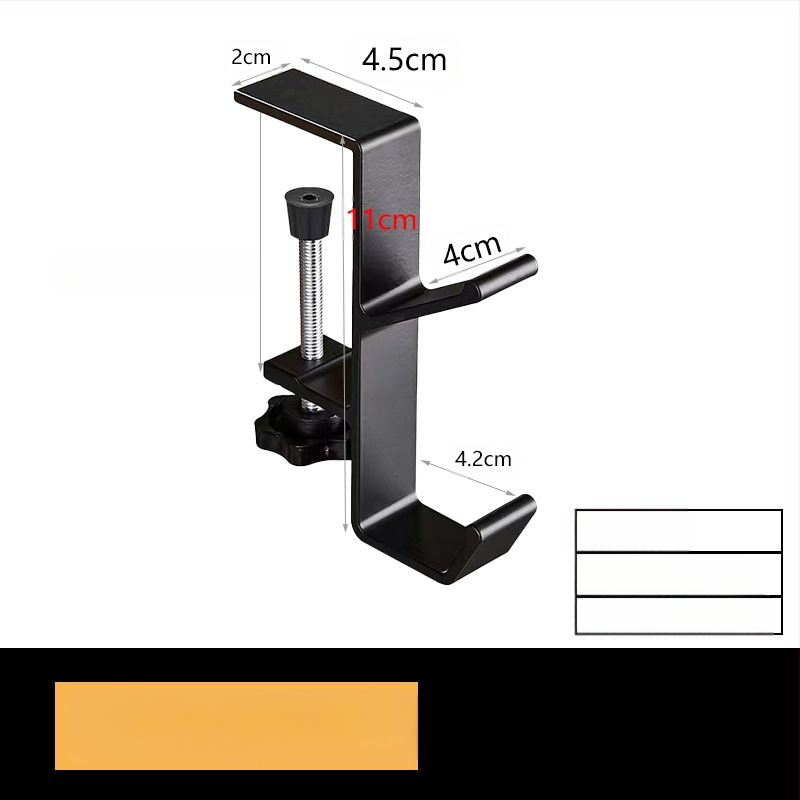 Didmeninė prekyba sandėlyje esančiais kuprinių kabliukais studentų stalams, šoniniai pakabinami krepšiai, be klijų, nuimami, mobilūs, vienas kabliukas prie stalo