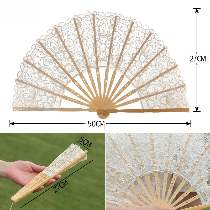 Europietiško stiliaus retro nėrinių nėrinių vėduoklės rūmų tuščiaviduriai siuvinėjimo vėduoklės šokių spektaklis bambuko vėduoklė vestuvių studijos šaudymo rekvizitai