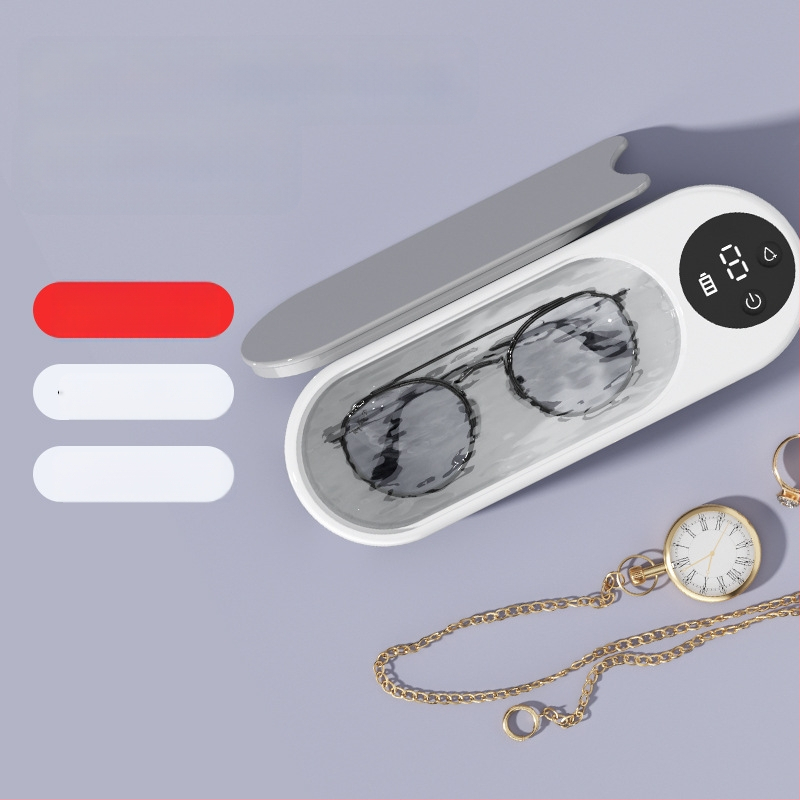 Ultragarsinis akinių valymo aparatas Buitinė valymo dėžutė Maži laikrodžiai Papuošalai Kontaktiniai lęšiai Breketai Automatinis sterilizavimo valiklis