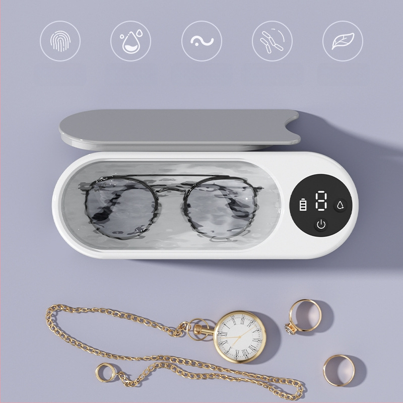 Ultragarsinis akinių valymo aparatas Buitinė valymo dėžutė Maži laikrodžiai Papuošalai Kontaktiniai lęšiai Breketai Automatinis sterilizavimo valiklis