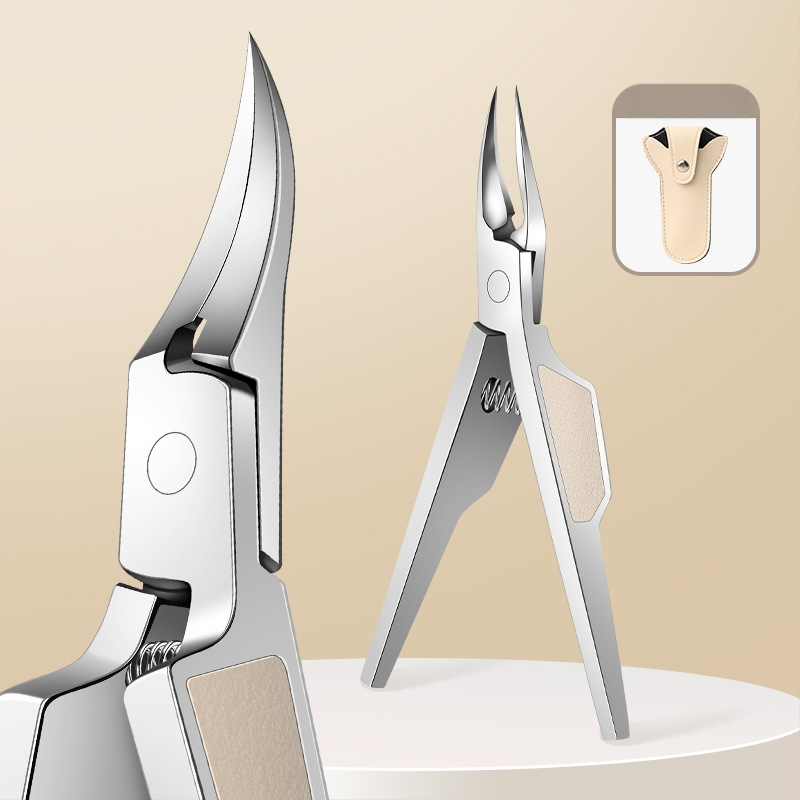 Naujos nagų kirpimo mašinėlės, nagų grioveliai, specialios nagų žirklės, įstrižos burnos prailginimas, vienos vanago žnyplės, įaugusio nago uždegimas, pedikiūro nagų kirpimo mašinėlės