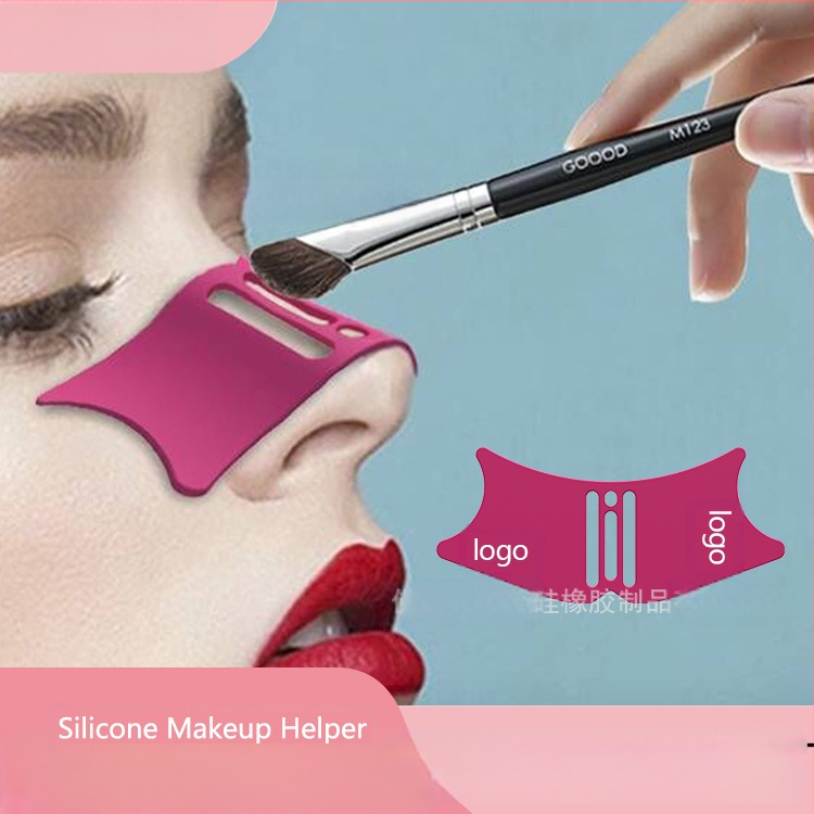 Tarpvalstybinis grožio makiažas Naujas nosies šešėlis Nosies aliarmo taisymo įrankis Silikoninis daugiafunkcis akių pieštukas Pagalbinis lūpų dažų blakstienų pertvara