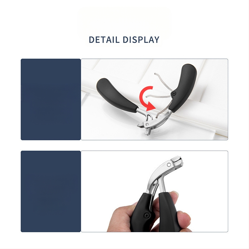 Διασυνοριακός αγκώνας από ανοξείδωτο χάλυβα με μεγάλο άνοιγμα, ψαλίδι νυχιών δευτερεύον άνοιγμα, σετ μαχαίρι μανικιούρ, πένσα μανικιούρ, εργαλεία