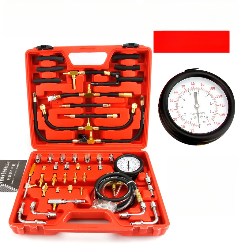 Манометър за налягане на горивото в автомобила Noridun Манометър за налягане на бензина Инструмент за откриване на автомобили Авторемонт Инструмент за поддръжка на автомобили