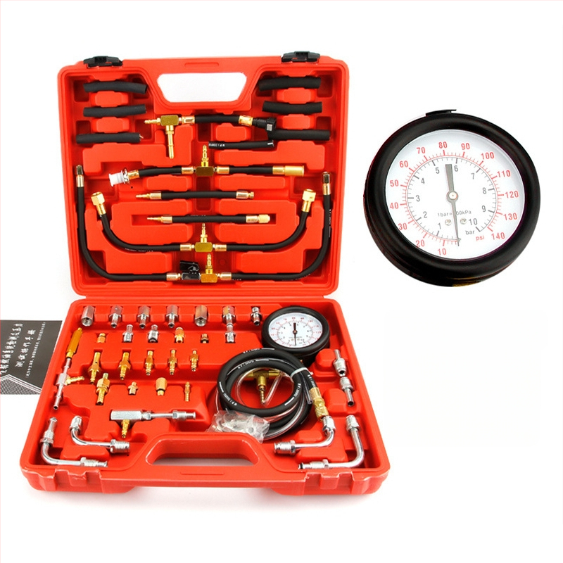 Манометър за налягане на горивото в автомобила Noridun Манометър за налягане на бензина Инструмент за откриване на автомобили Авторемонт Инструмент за поддръжка на автомобили