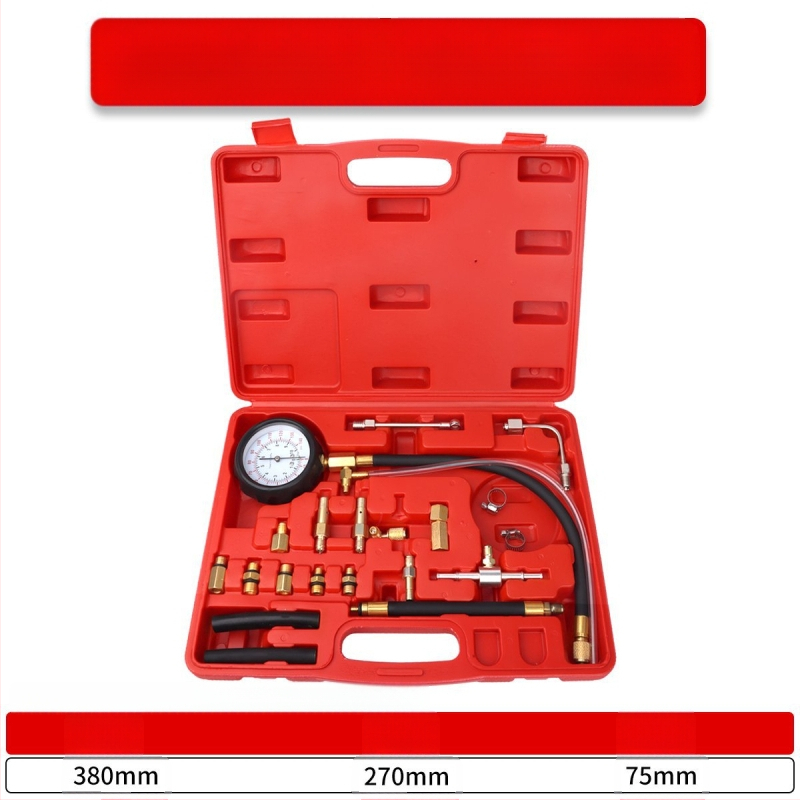 Манометър за налягане на горивото в автомобила Noridun Манометър за налягане на бензина Инструмент за откриване на автомобили Авторемонт Инструмент за поддръжка на автомобили