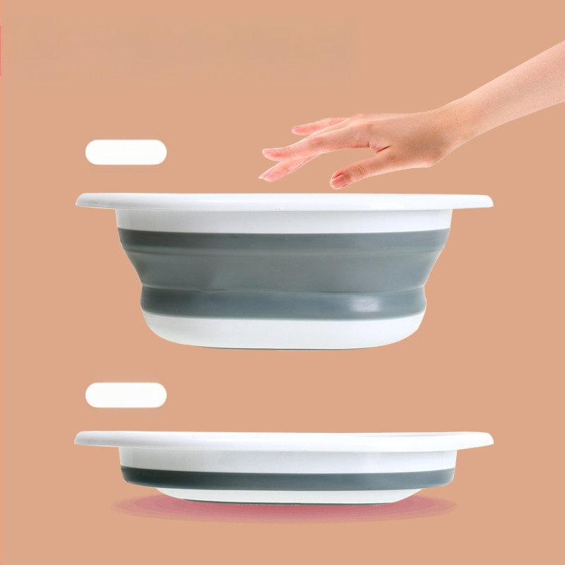 Välireisidele mõeldud paksendatud kokkupandav kraanikauss, kokkupandav kraanikauss õpilastele, pesu- ja köögiviljapesukauss, jalgade leotamiseks mõeldud ämber, kaasaskantav kokkupandav