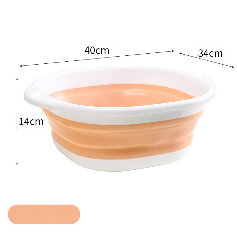 Välireisidele mõeldud paksendatud kokkupandav kraanikauss, kokkupandav kraanikauss õpilastele, pesu- ja köögiviljapesukauss, jalgade leotamiseks mõeldud ämber, kaasaskantav kokkupandav