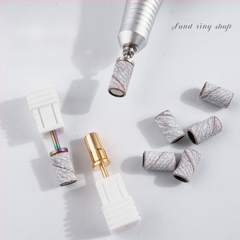 aukštos kokybės vinis šlifuoti žiedą volframo plieno veleno šlifavimo galvute didelis šlifuoti žiedas velenas vinis veleno šerdies šlifavimas poliravimas švitrinio popieriaus žiedas guolis